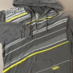 Vintage Billabong Fullzip Hoodie Men's XL Black Y2K Grunge Skate Surf